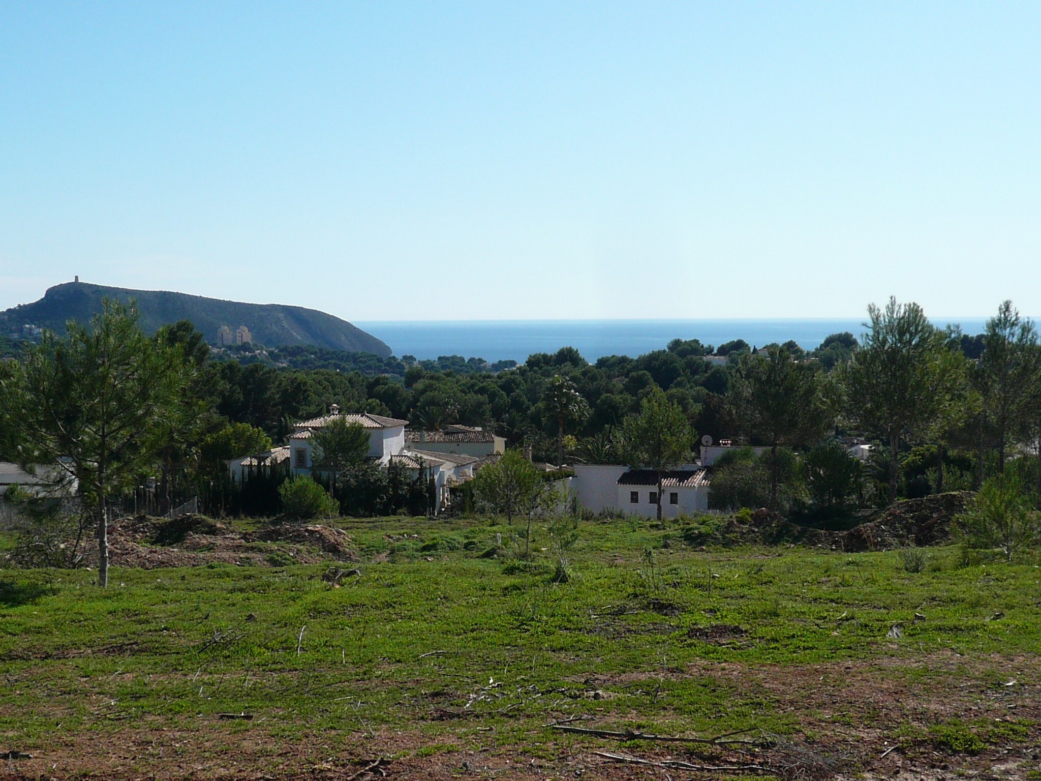 Terrains à vendre avec vue sur la mer à Moraira
