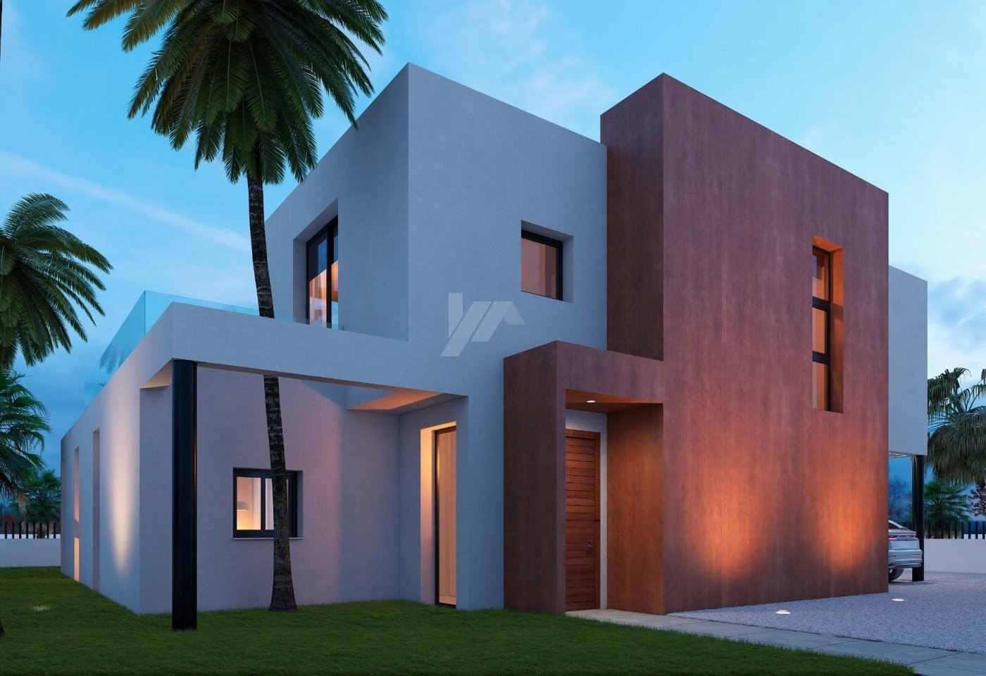 Nouvelle villa de construction à vendre à Calpe, Costa Blanca.