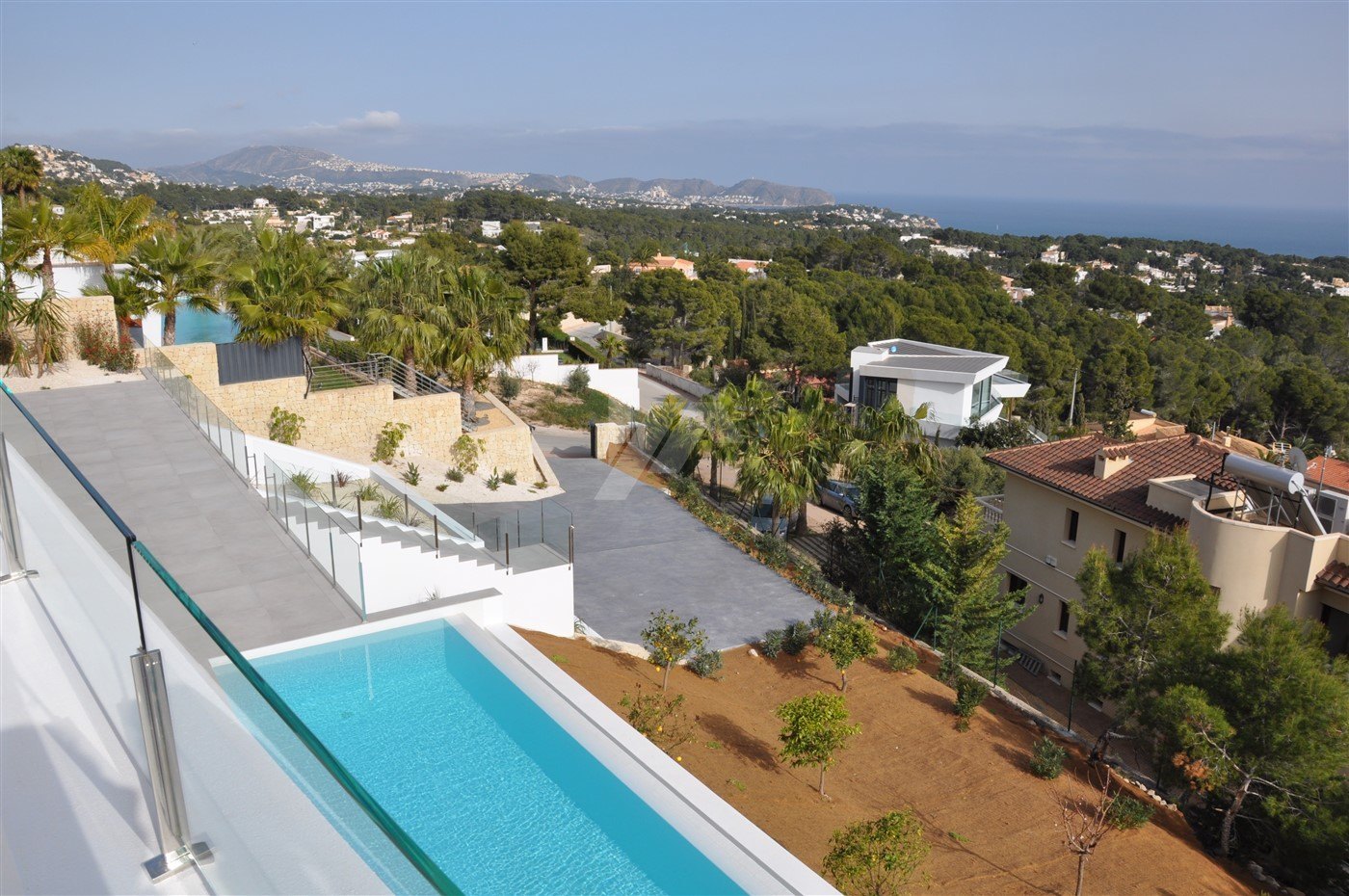 Villa de vue sur la mer de luxe à vendre à Benissa, Costa Blanca.