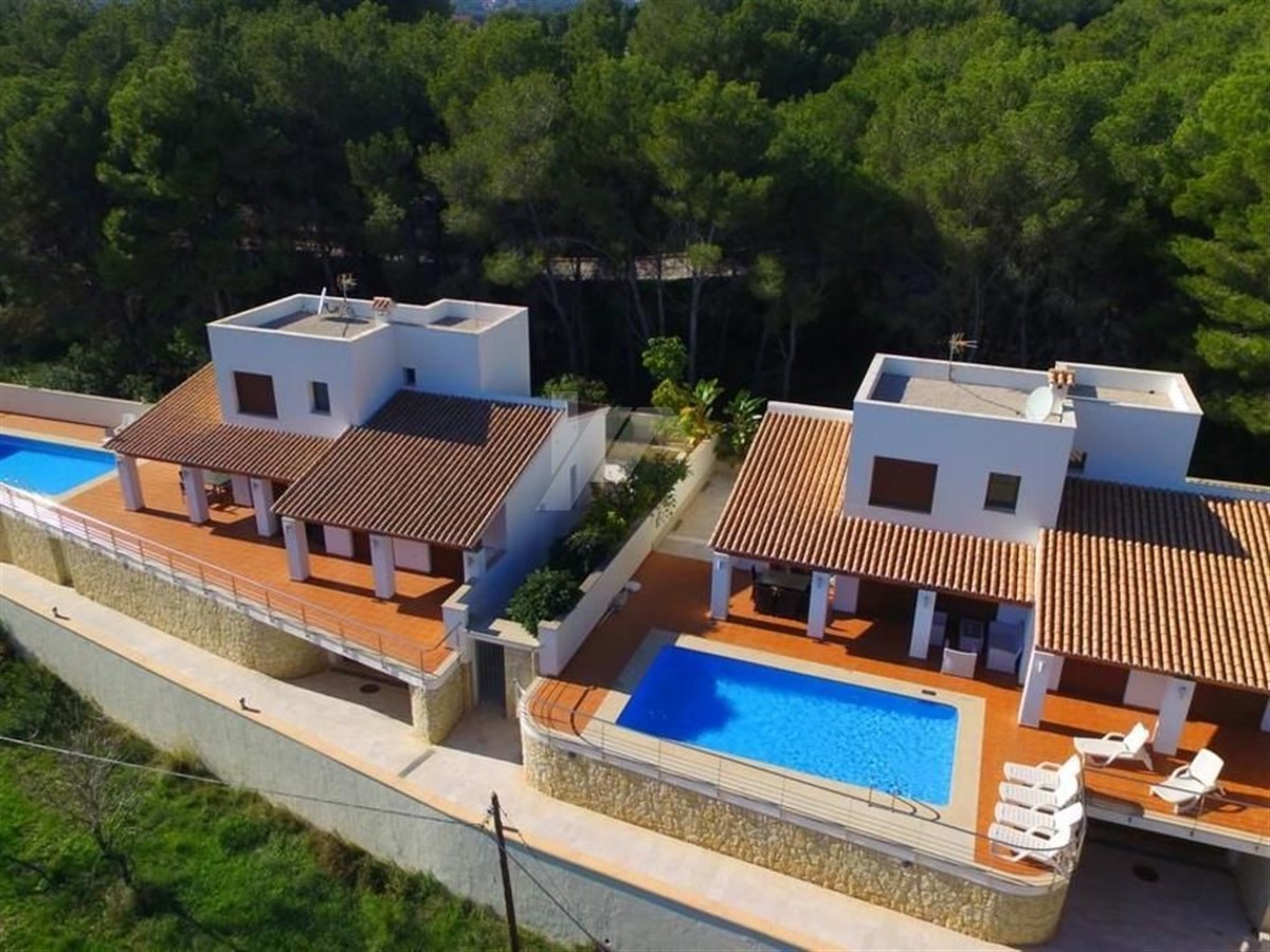 Villas à vendre à Moraira, Costa Blanca.