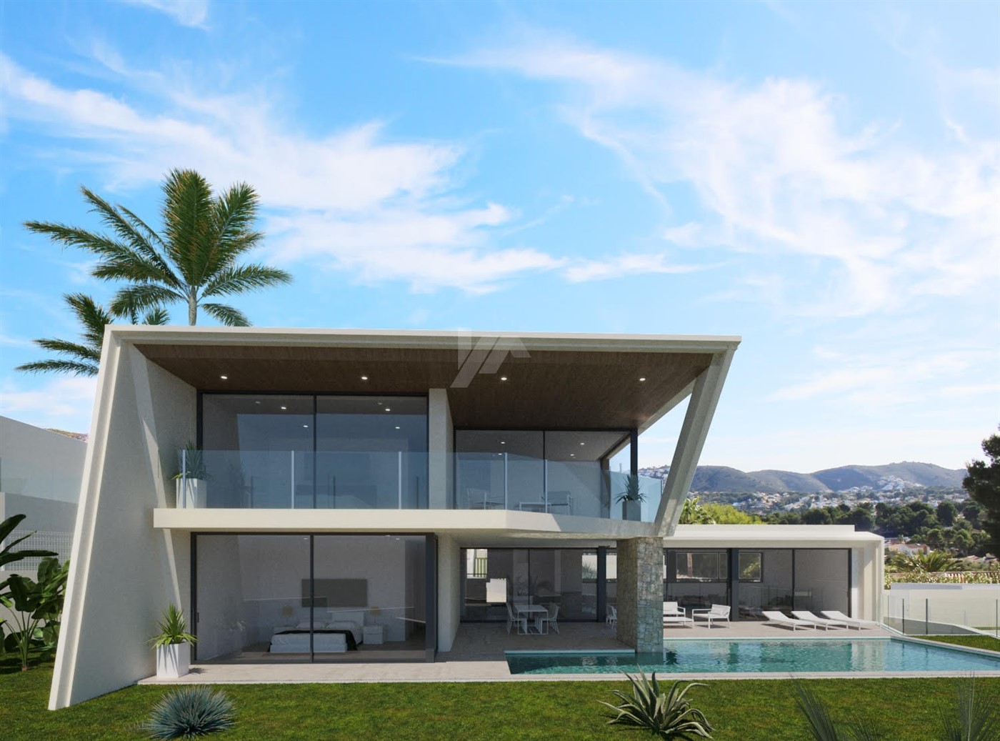 Villa de luxe avec vue sur la mer à vendre à Moraira, Costa Blanca.