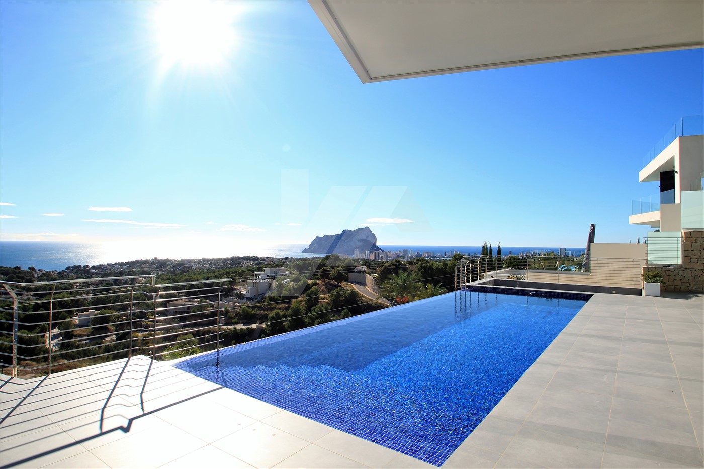 Villa de luxe vue mer à vendre à Benissa, Costa Blanca.