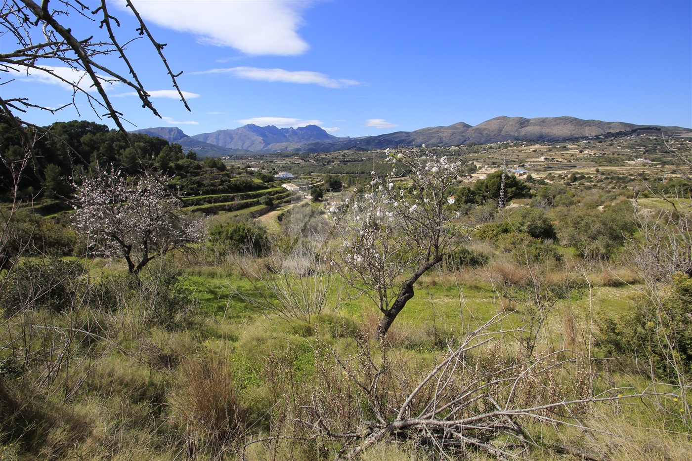 Terrain avec vue dégagée à Benissa, Costa Blanca.