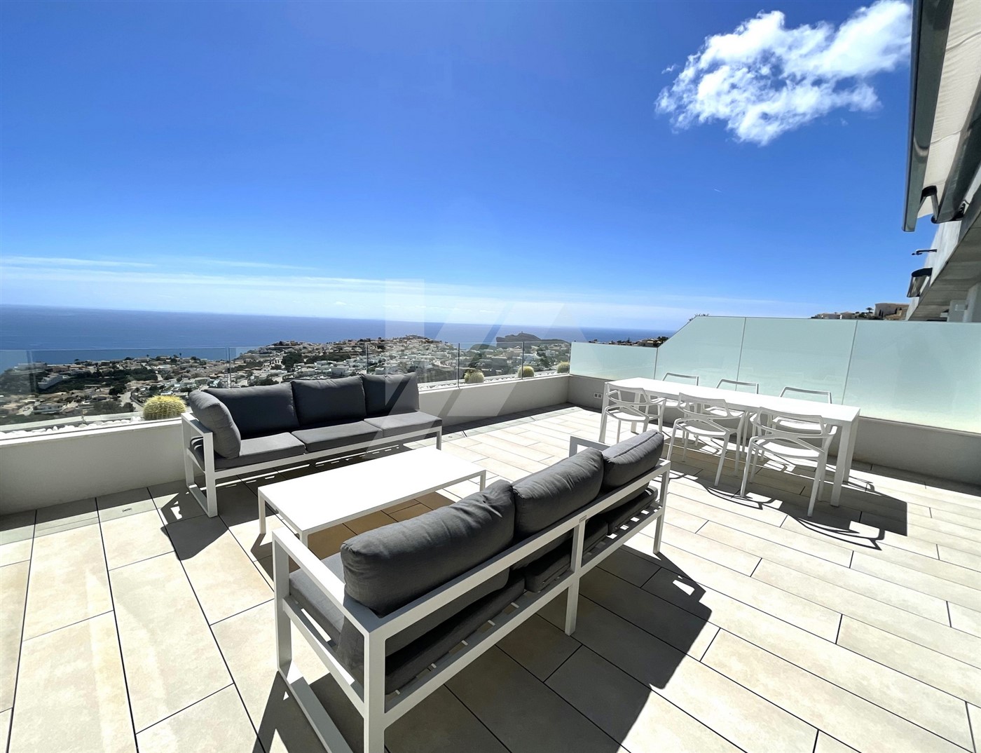 Appartement avec vue sur la mer à Cumbre del Sol, Costa Blanca.