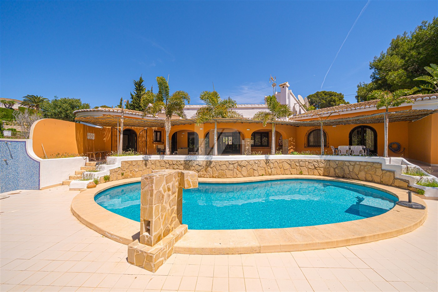 Villa de style méditerranéen à vendre à Benissa, Costa Blanca.